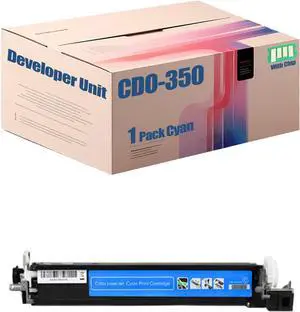 CDO-350 Developer Unit Compatible for Pantum CP2510DN CM7115DN CM700x CP2500DN CM7000FDN CP20xx CP231x CP250x CP251x CP50xx CM20xx CM711x Printers, High Yield 125000 Pages (Cyan)