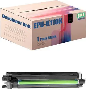EPU-K110K EPU-K110C EPU-K110M EPU-K110Y Developer Unit Compatible for Toshiba E-Studio 4515AC 5015AC Printer, High Yield 100000 Pages (Black)