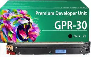 GPR-30 Developer Unit Compatible for Canon GPR-30 GPR-31 NPG-45 NPG-46C-EXV28 C-EXV29 Developer Unit Work for Canon Image Runner Advance C5051 C5030 C5035 Printers 1 Black Pack