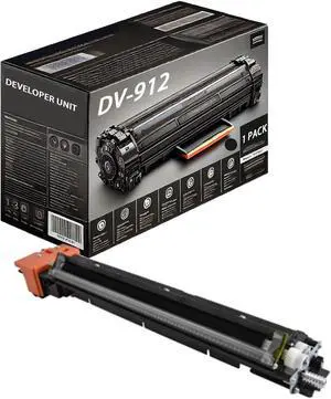 DV-912 A8H403D Developer Unit Compatible for Konica Minolta bizhub 808 958 Printers, Includes Chip, High Yield 200000 Pages (Black)