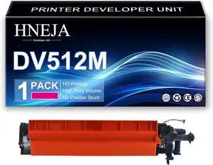 DV512 High Yield Developer Unit Replacement Compatible A2XN03D A2XN0KD A2XN0ED A2XN08 for Konica Minolta C224 C224e C284 C284e C364 C364e C454 C454e C554 C554e Printer,Magenta-1 Pack