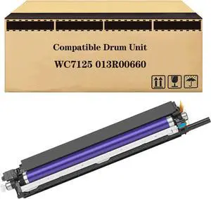 Compatible Replacement for Xerox WC7125 013R00657 013R00658 013R00659 013R00660 Developer Unit Work with 7220 7225 7120 7125 Printer 2 Black