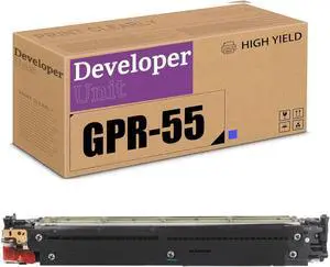 Compatible Developer Unit GPR-55 GPR55 Replacement for Canon C5535 C5535i C5540 C5540i C5550 C5550i C5560 C5560i Printer (Cyan)