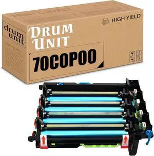 Compatible Imaging Drum Unit Replacement for Lexmark 70C0P00 (Without Developer Unit) for CS310 CS410 CS510 CS417 CX310 CX410 CX510 CX417 Printer (Imaging Unit)