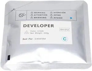 1PCS Developer Unit Compatible with DV512 C224 C284 C364 C454 C554 Copier Machine Replacement Part(M)