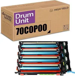 Compatible Imaging Drum Unit Replacement for Lexmark 70C0P00 (Without Developer Unit) for CS310 CS410 CS510 CS417 CX310 CX410 CX510 CX417 Printer Imaging Unit