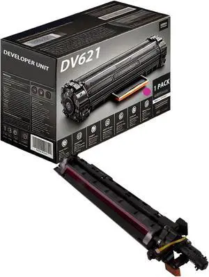 Compatible for Konica Minolta bizhub 650i 750i C450i C550i C650i C750i Printers, DV621 Developer Unit , High Yield 600000 Pages (Magenta)