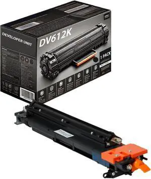 Compatible for Konica Minolta bizhub 552 652 C452 C552 C552DS C652 C652DS Printers, DV612K A0TK03D Developer Unit , High Yield 1200000 Pages (Black)