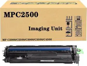 MPC2500 Compatible Imaging Unit (with Developer Unit) for Ricoh MP C2000 MP C2500 MP C3000 MP C3500 MP C4500 MP C4500SPF Printer, High Yield 100,000 Pages Yellow