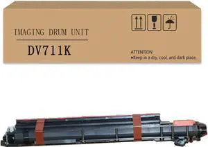 DR711K Drum Cartridge Compatible for Konica Minolta Bizhub C654 C754 654e 754e Printer,IU711C IU711Y IU711M Imaging Drum Unit,DV711K Developer Unit DV711K