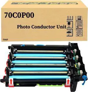 QUNINE Compatible 70C0P00 Photo Conductor Unit for Lexmark CS310 CS410 CS510 CX310 CX410 CX510 Printer, High Yield 40,000Pages (Not Included Developer Unit)
