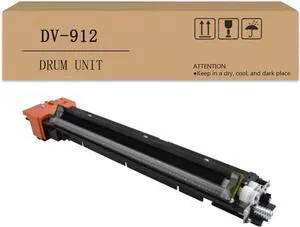 DR-912 Drum Cartridge Compatible for Suitable for Konica Minolta Bizhub 758 808 958 Printer, DV-912 Developer Unit DV-912