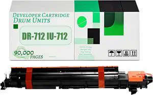 DR-712 IU-712 Compatible Drum Units with Chip, Work for Konica Minolta C659 C759 Printers, Imaging Unit Replacement 120,000 Pages Developer