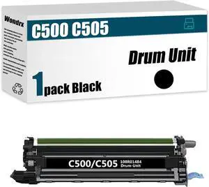 C500 C505 Drum Unit (108R01484) for Xerox Versalink C500 C505 Printer High Yield 40500 Pages Convenient to Install Eco-Friendly (Black 1Pack)