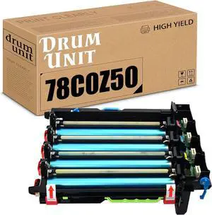 Compatible Drum Unit Replacement for Lexmark 78C0ZV0 Black / Color Imaging Drum Kit ,High Yield Work with CX421adn CX522ade CX622ade CX625 MC2425 MC2535 1Set