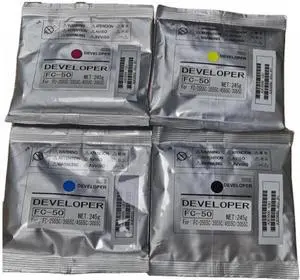 1PC FC50 Developer Compatible with E 2555C 3555C 4555C 3055C Developer Powder(C 1PC)