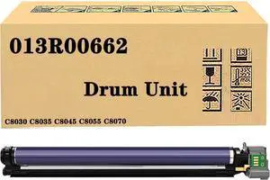 QUNINE Compatible Drum Cartridge for Xerox 013R00662 Black / Color Drum Unit, Large Capacity Work with AltaLink C8030 C8035 C8045 C8055 C8070 Printer, High Yield 100,000Pag Cyan