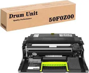 QUNINE Compatible for Lexmark 50F0Z00 500Z 50F0ZA0 Black Drum Unit, Large Capacity Work with MS317dn MS417dn MS517dn MS617dn MX317dn MX417de MX517de MX617de Printer 1Pack