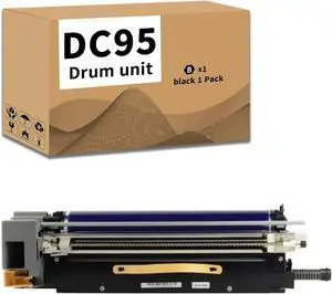 DC95 Drum Unit, Replacement Drum Unit, Compatible for Xerox DC95 110 125 136 Printer 1 Black