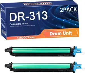 Compatible DR313 DR-313 Drum Unit Replacement for Konica Minolta Printers to Use with Bizhub C258 C308 C368 Bizhub C458 C558 C658 Printer,Long-Lasting and Accurate 2set