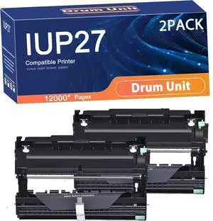 Compatible IUP27 IUP-27 Drum Unit Replacement for Konica Minolta Printers to Use with Bizhub 2600P 3000MF 3080MF Printer,Long-Lasting and Accurate Printing 2set