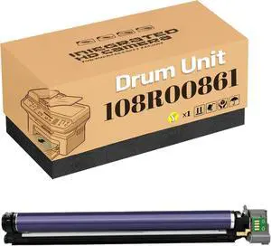 Compatible Replacement for Xerox 108R00861 Drum Unit High Capacity Works for Phaser 7500 7500DN 7500DT 7500DX 7500N Printer Yellow 1 Pack