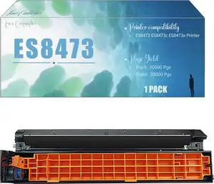 ES8473 44844480 44844479 44844478 44844477 Compatible Drum Unit (Not Toner) Replacement for OKI ES8473 ES8473c ES8473x Printer (30000 Pages) Black