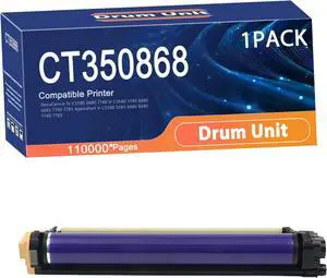 Compatible CT350868 Drum Unit Replacement for Xerox Printers to Use with DocuCentre IV-C5580 6680 7780 V-C5580 5585 6680 6685 7780 7785 ApeosPort V-C5580 5585 6680 Printer 1set