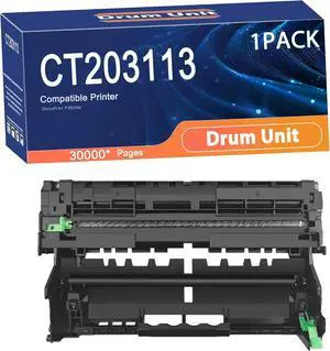 Compatible P360dw CT203113 CT203114 Drum Unit Replacement for Xerox Printers to Use with DocuPrint P360dw Printer, Long-Lasting and Accurate Printing 1set