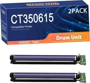Compatible DC2250D ST350615 CT350614 Drum Unit Replacement for Xerox Printers to Use with DocuPrint C2250 C2255 C3360 Printer, Long-Lasting and Accurate 2Cyan