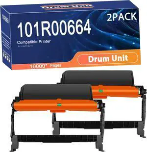 Compatible 101R00664 Drum Unit Replacement for Xerox Printers to Use with B210 B205 B215 Printer,Long-Lasting and Accurate Printing 2set
