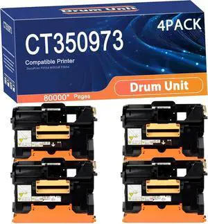 Compatible CT350973 P355d Drum Unit Replacement for Xerox Printers to Use with DocuPrint P355d M355df P365d Printer,Long-Lasting and Accurate Printing 4set
