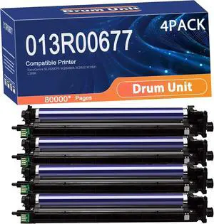 Compatible SC2020 CT351053 013R00677 Drum Unit Replacement for Xerox Printers to Use with DocuCentre SC2020CPS SC2020DA SC2022 SC2021 C2000 Printer,Long-Lasting and Accurate 4set