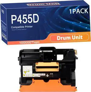 Compatible P455d Drum Unit Replacement for Xerox Printers to Use with DocuPrint P455d M455df Printer,Long-Lasting and Accurate Printing 1set