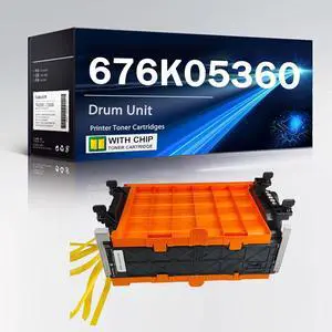 Compatible for Xerox 676K05360 Imaging Drum Unit Replacement with Phaser 6125 6128MFP 6130 6140N 6500DN 6500N WorkCentre 6027N1 6505DN 6505N Printer,676K05360-1 Pack