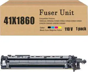 CS921 Replacement Fuser Unit for Lexmark 41X1860 41X1861 Compatible with CS921de CS923de CX920 CX921 CX922 CX923 CX924 CX9235 CX9245 CX9255 CX9265 Printers, 110V/120V (BK 1 PK)