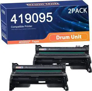Compatible P501 419095 Drum Unit Replacement for Ricoh Printers to Use with P501 P501TL Savin IM430F 430Fb 430FbTL Printer,Long-Lasting and Accurate Printing 2set