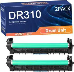 Compatible DR310 A2A103D Drum Unit Replacement for Konica Minolta DR-310 Printers to Use with Bizhub 250 350 362 282 200 7728 Printer,Long-Lasting and Accurate 2set