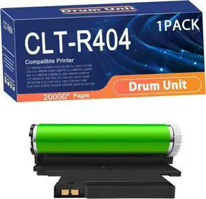 Compatible CLT-R404 CLT-R406 Drum Unit Replacement for Samsung CLTR404 CLTR406 Printers to Use with CLT-R404SL-C430W C430 C432W SL-C432 C433W C433 SL-480FW C480 C480FN Printer 1set