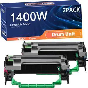 Compatible 14000W Drum Unit Replacement for Konica Minolta Printers to Use with FAX2900 FAX3900 Printer,Long-Lasting and Accurate Printing 2set