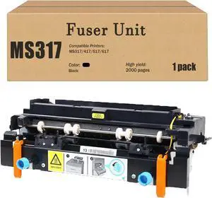 MS317dn Replacement Fuser Unit for Lexmark 40X8023 MS317 Compatible with MS317 417 517 617 Printers, 110V/120V MS317dn Replacement Fuser Unit for Lexmark 40X8023 MS317 Compatible with MS317 417 517 617 Printers, 110V/120V