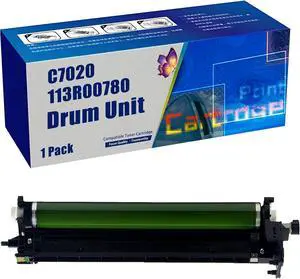 Compatible for Xerox C7020 113R00780 Drum Unit Works for Versalink C7020 C7025 C7030 Printer,Drum Cartridge/Imaging Unit Yellow 1 Pack