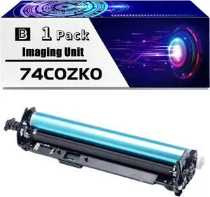 74C0ZK0 Imaging Unit is Compatible for Lexmark C4150 CS720de CS720dte CS725de CS725dte Printers, High Yield 250000 Pages, with Chip for Long-Lasting Durability (1 Pack Black)