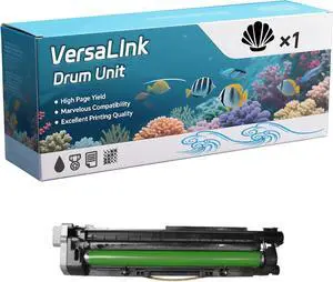 VersaLInk B7100 Drum Unit Compatible for Xerox VersaLInk B7125 B7130 B7135 Printers, Capacity 80000 Pages, with Chip, Stable Output (1 Pack Black)