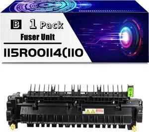 115R00114(110V) Fuser Unit is Compatible for Xerox VersaLink C7020 C7025 C7030 Printers, High Yield 200000 Pages, with Chip for Long-Lasting Durability (1 Pack Black)