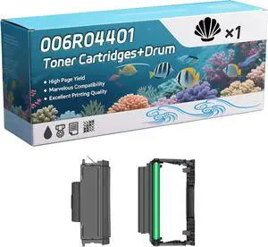 006R04401 Toner Cartridges+Drum Unit Compatible for Xerox B225 B235 B230 Printers, Capacity 7000 Pages, with Chip, Stable Output (1 Pack Black)