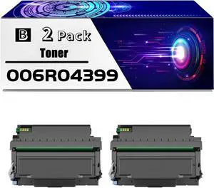 006R04399 Toner Cartridges+Drum Unit is Compatible for Xerox B225 B235 B230 Printers, High Yield 2500 Pages, with Chip for Long-Lasting Durability (2-Pack Black)
