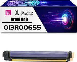 013R00655 Drum Unit is Compatible for Xerox 700 Digital Color Printers, High Yield 80000 Pages, with Chip for Long-Lasting Durability (1 Pack Magenta)