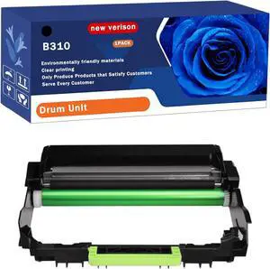 B310 Drum Unit Compatible for Xerox B305 B315 Printers, Capacity 40000 Pages, with Chip, Stable Output (1 Pack Black)