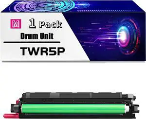 TWR5P Drum Unit is Compatible for Dell S3840cdn S3845cdn C2660dn C3760n C3760dn C3765dnf C2665dnf Printers, High Yield 60000 Pages, with Chip for Long-Lasting Durability (1 Pack Magenta)